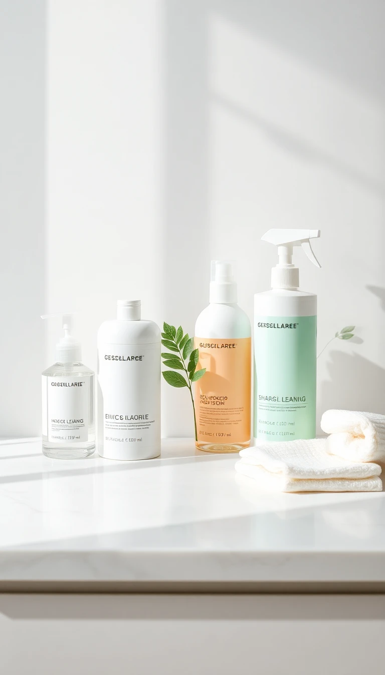 Duurzame schoonmaakproducten